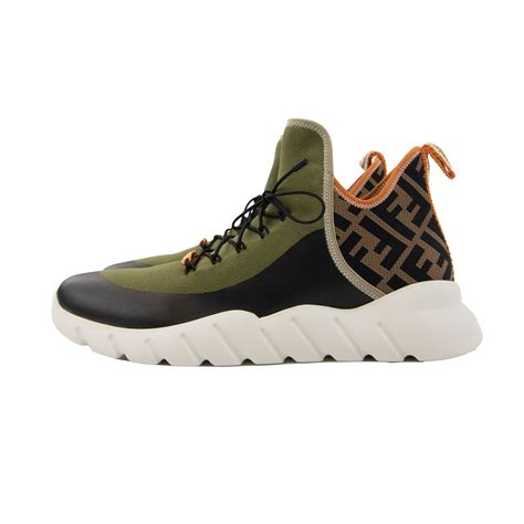 kids fendi sneakers|fendi knit high top sneakers.